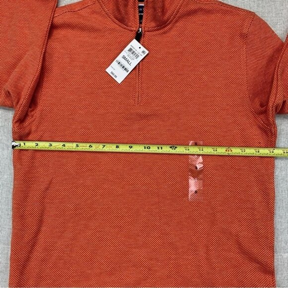 CLUB ROOM Men's Birdseye Quarter-Zip Pullover Size S - Picture 5 of 9